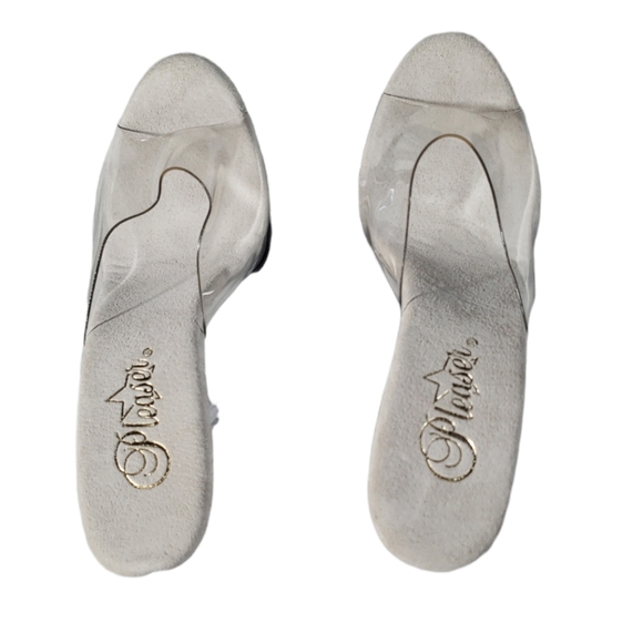 Pleaser Clear Dancer Platform Heel Size 6 - Picture 2 of 9